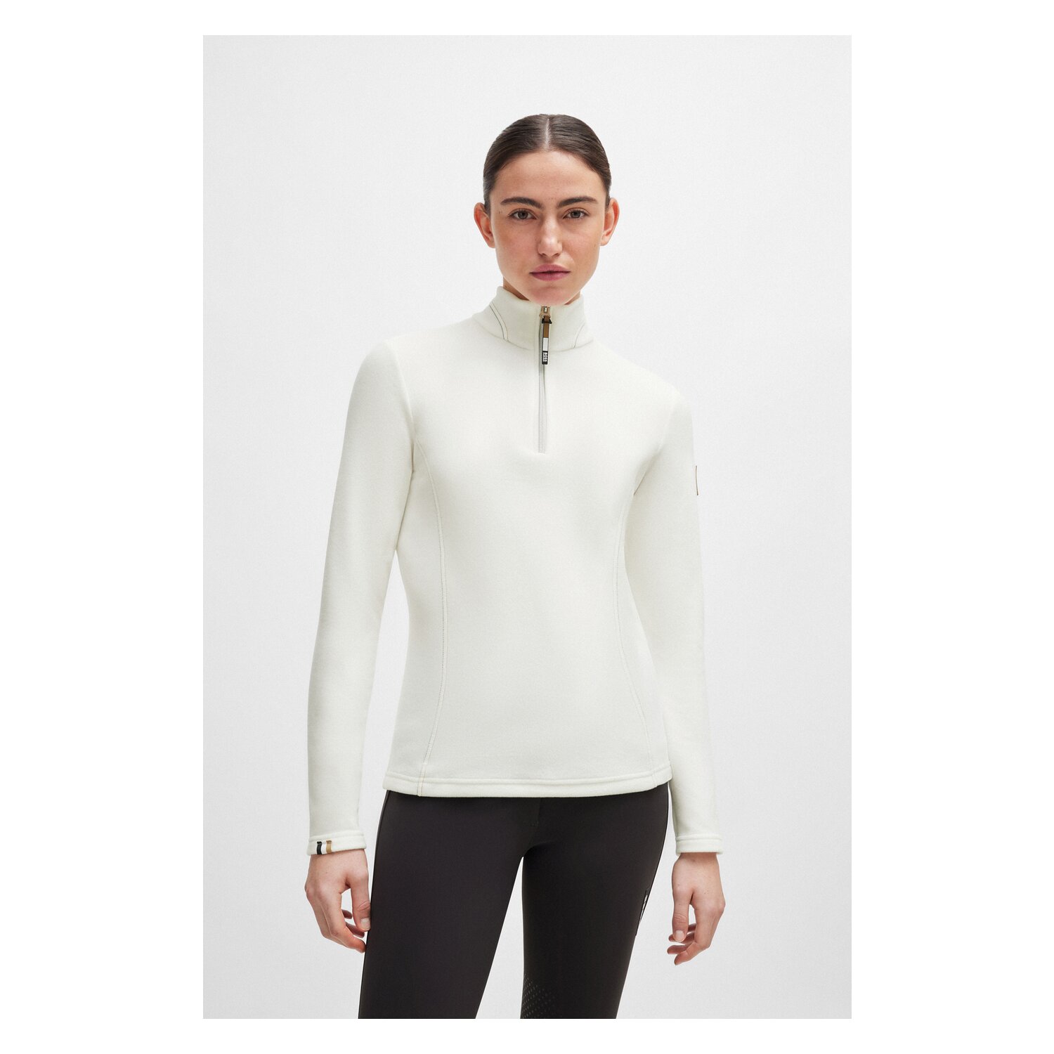 BOSS EQUESTRIAN Fleecepullover Nika  - white