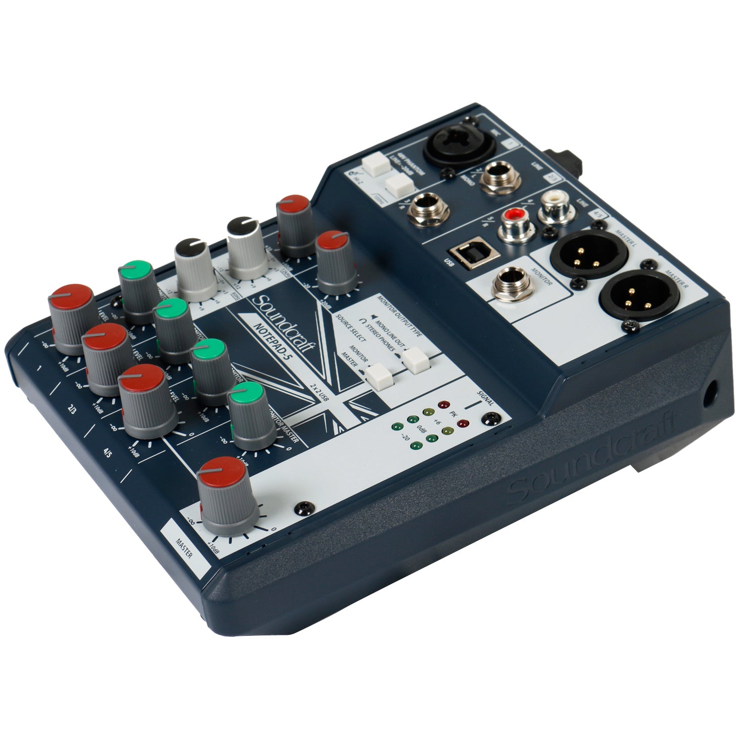 Soundcraft Notepad-5 mengpaneel