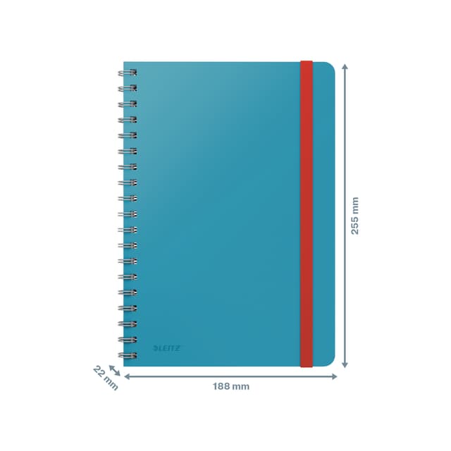 Leitz Cosy notesblok Soft Touch kvadreret spiralindbundet
