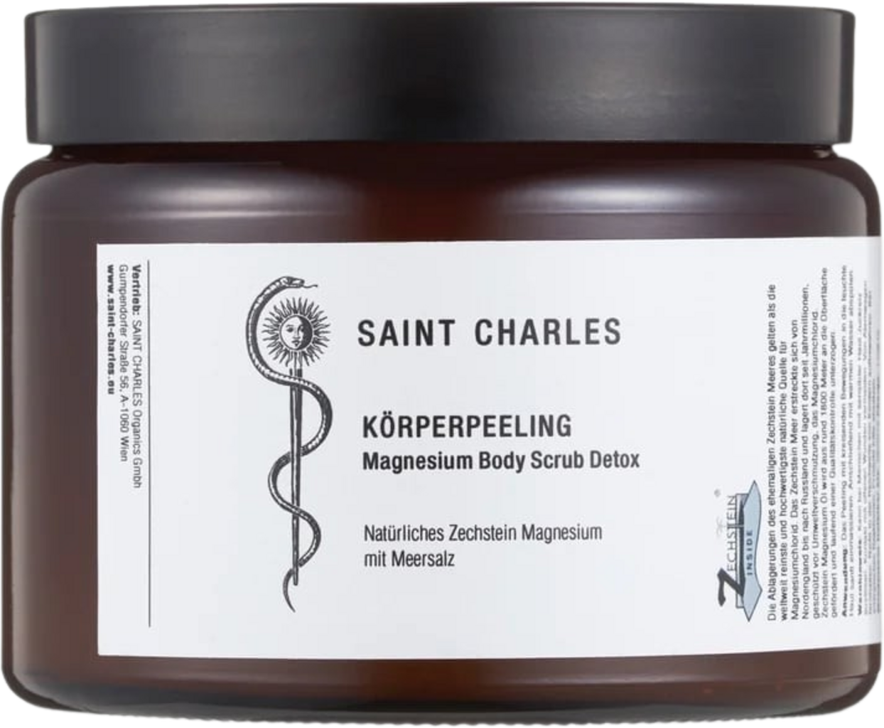 SAINT CHARLES  Magnesium Körperpeeling, Detox (500 ml)