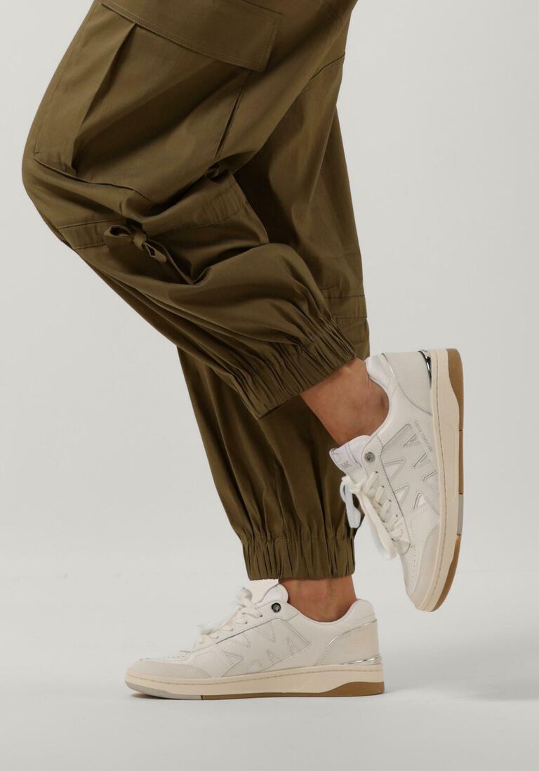 MICHAEL KORS witte michael kors lage sneakers rebel lace up