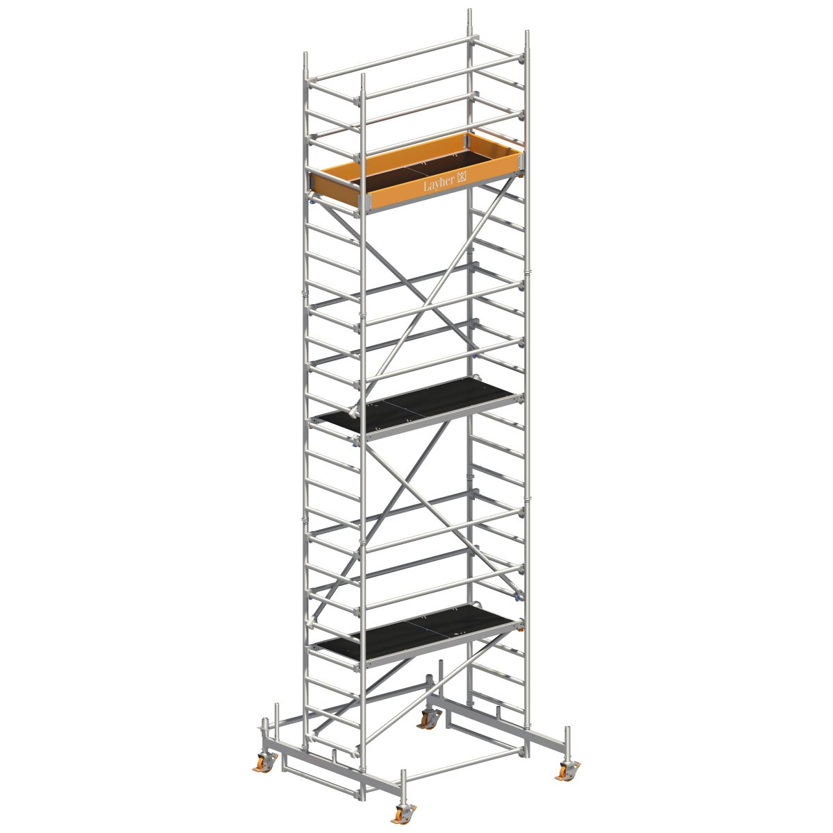 Layher Uni Leicht P2 7,26m AH rolsteiger