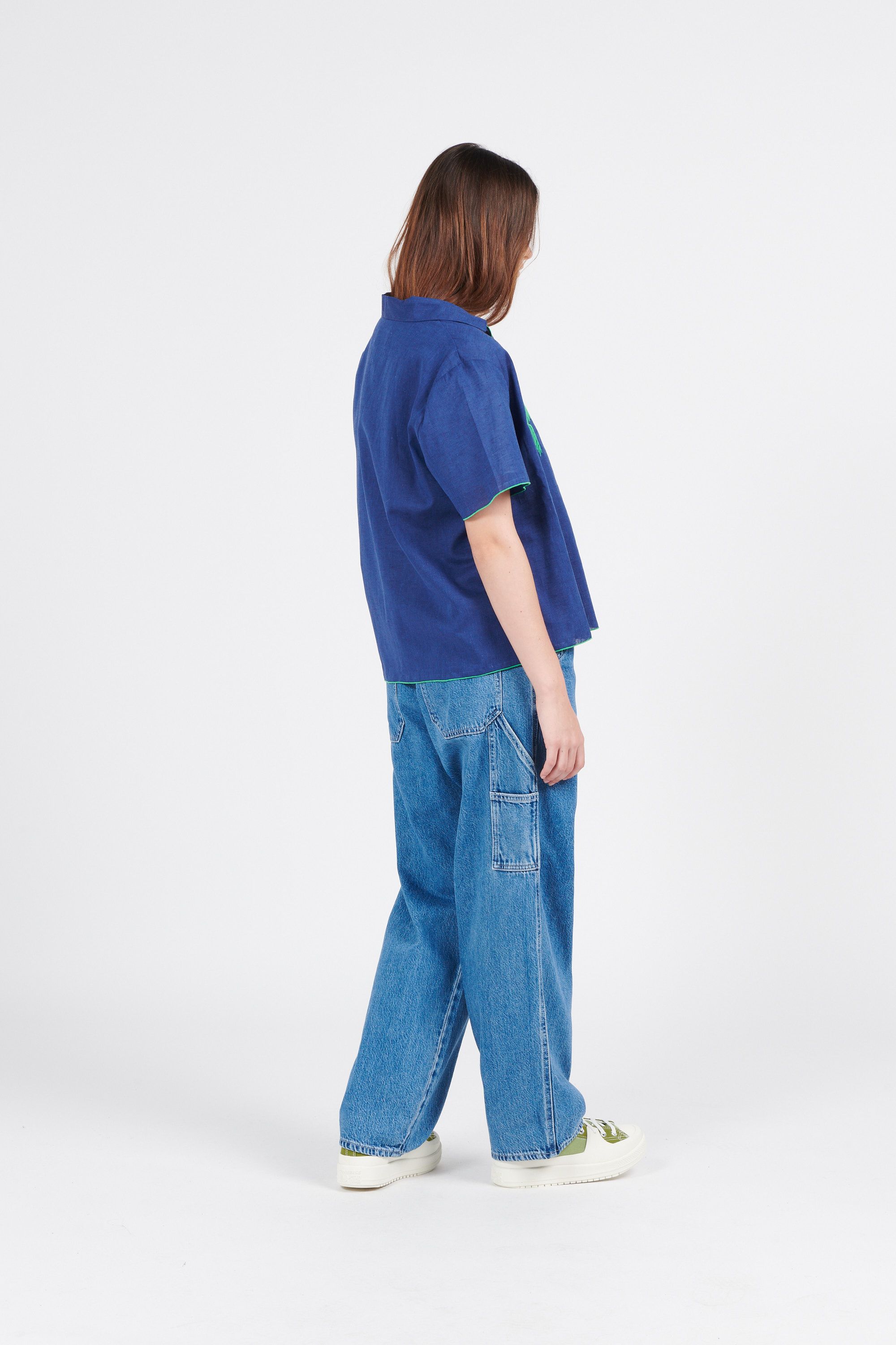 MAISON LABICHE chemise SOUCHIER Bleu