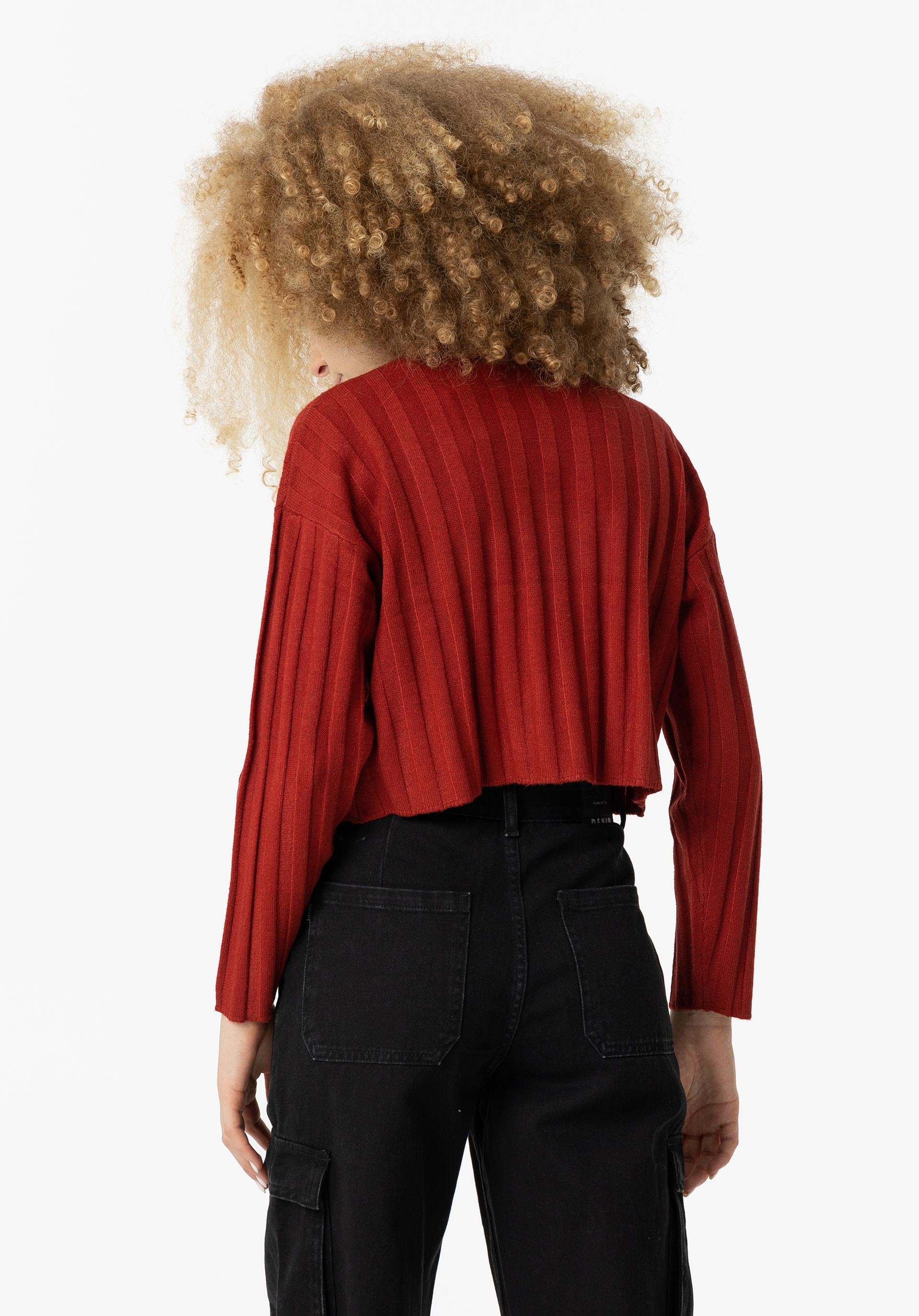Camisola de Malha Cropped