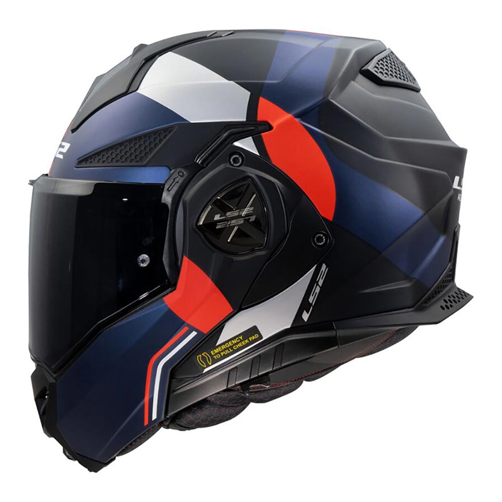 LS2 - Casque FF901 Advant X Ultra Bleu / Rouge / Blanc / Noir / Mat