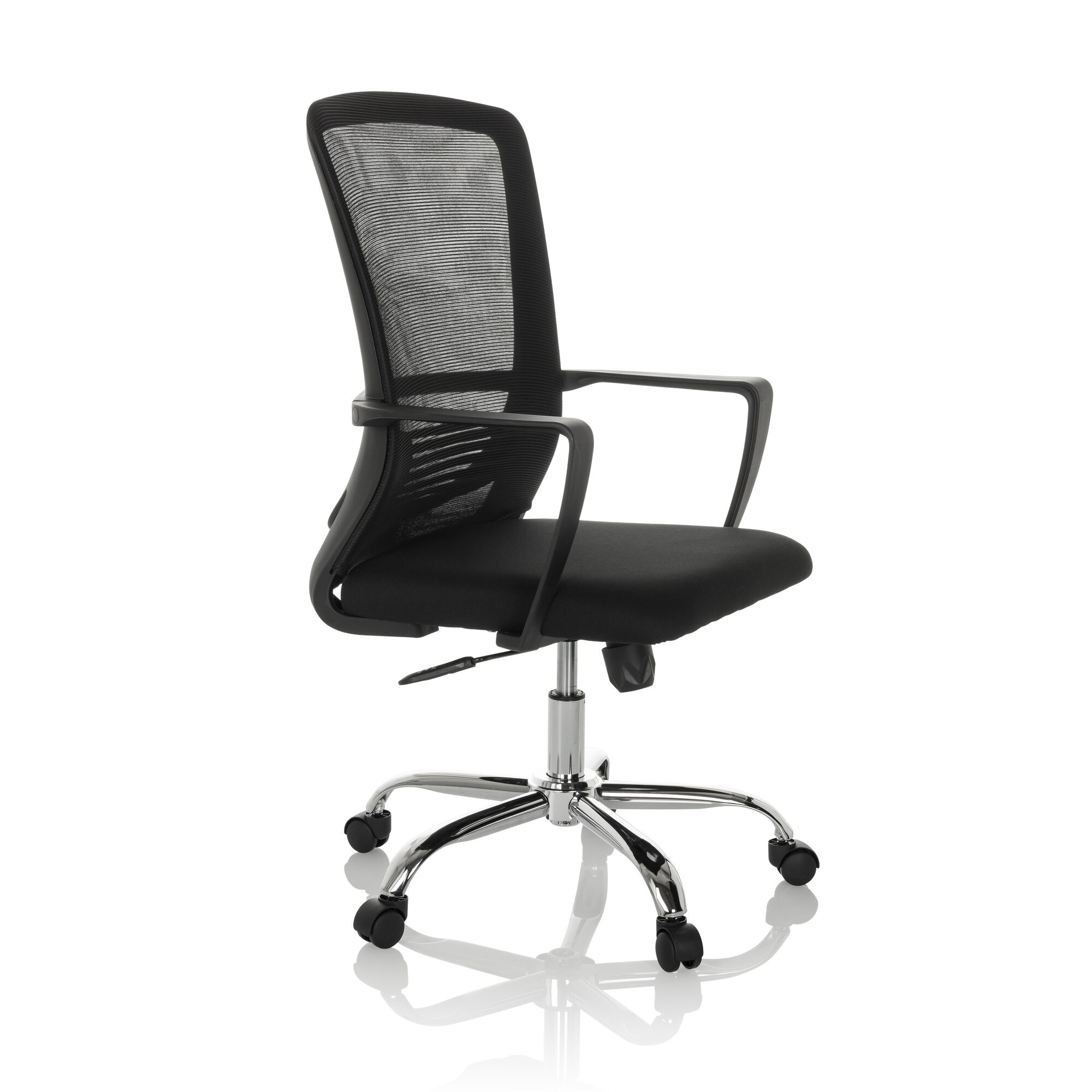 Home Office Bürostuhl STAR-TEC S Stoff/Netzstoff mit Armlehnen hjh OFFICE