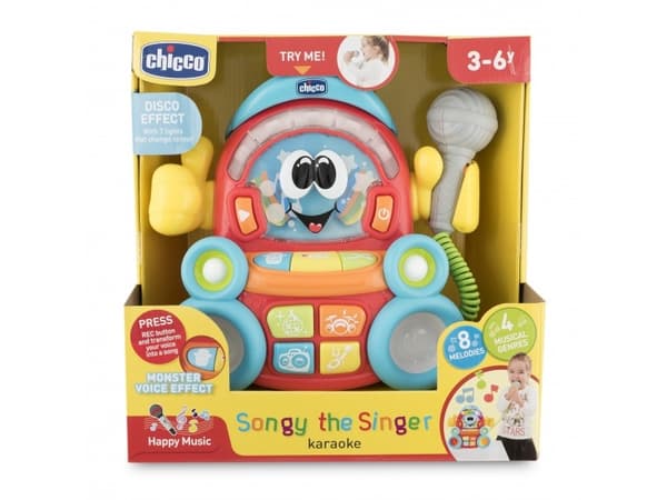 Chicco 00009492100000, Gutt/Jente, 3 år, AA, 900 g, Flerfarget