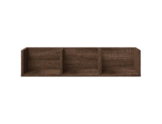VIDAXL - Elément suspendu Armoires murales 2pcs chêne marron 75x18x16,5cm bois ingénie...