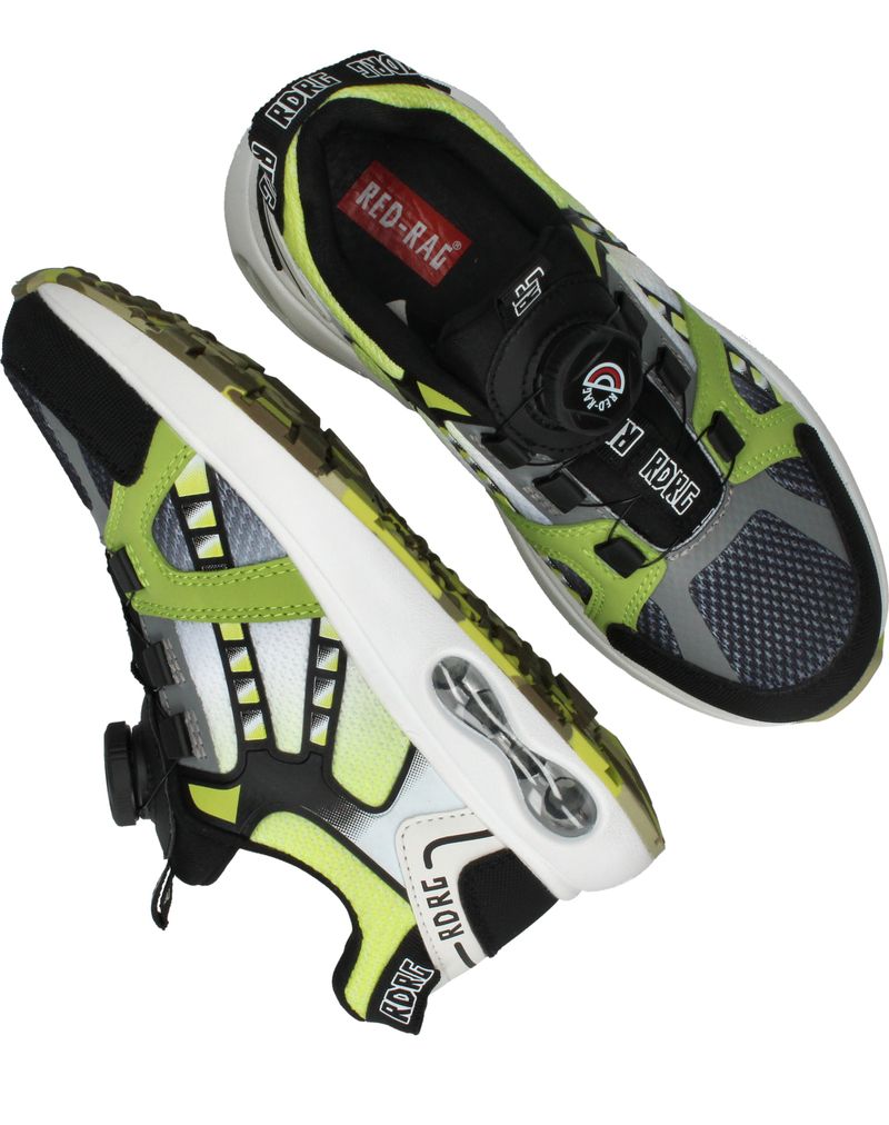 Red Rag Sneakers Groen Jongens