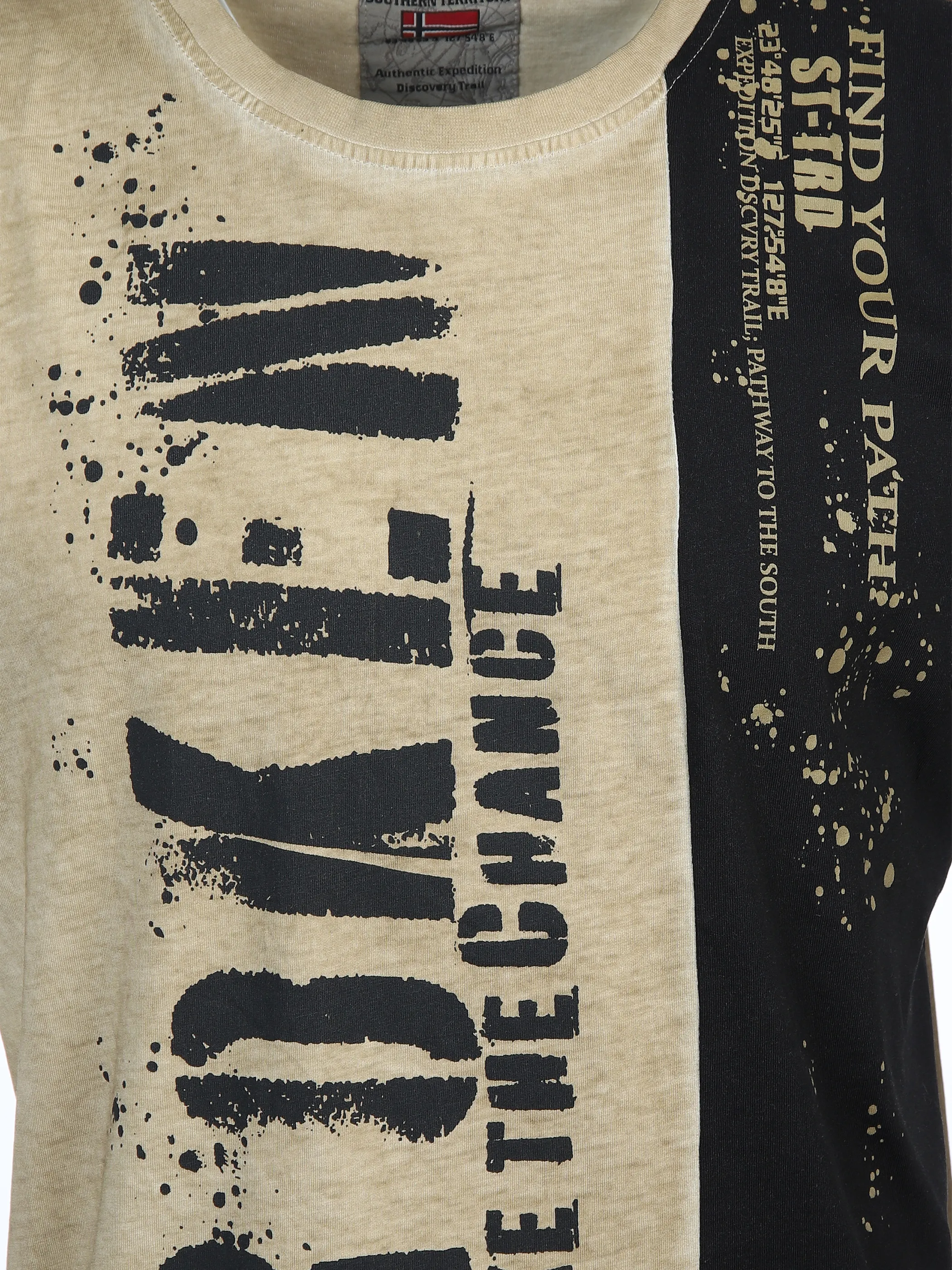 Herren Shirt mit Frontprint