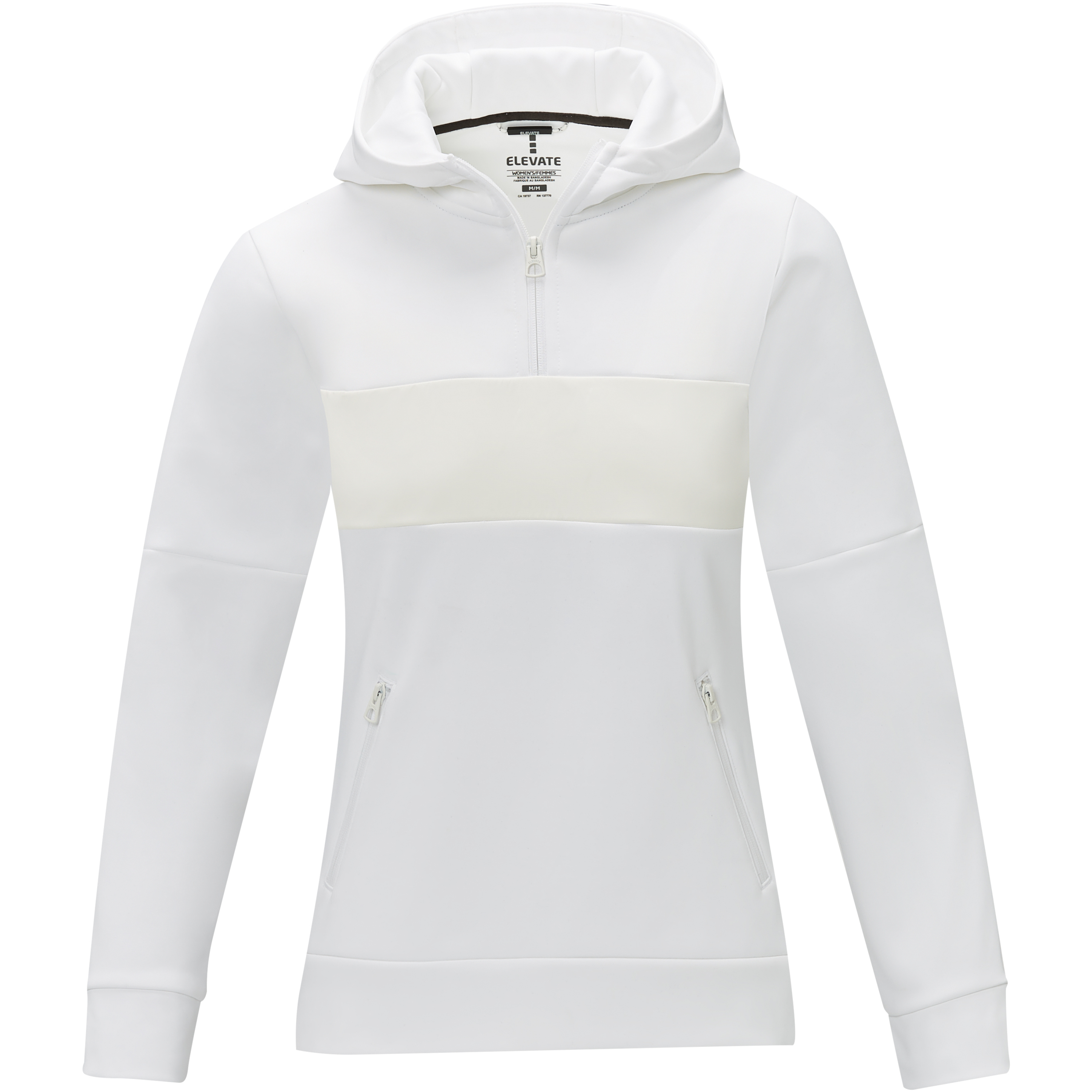 Elevate Life 39473 - Sweat à capuche anorak à demi zip Sayan pour femme