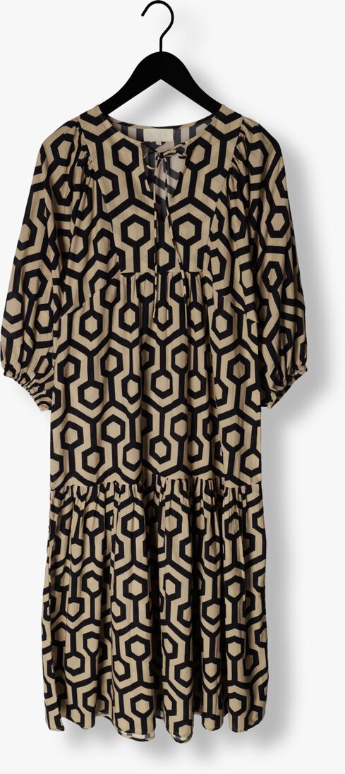 NOTRE-V zand notre-v maxi jurk nv-dente midi dress