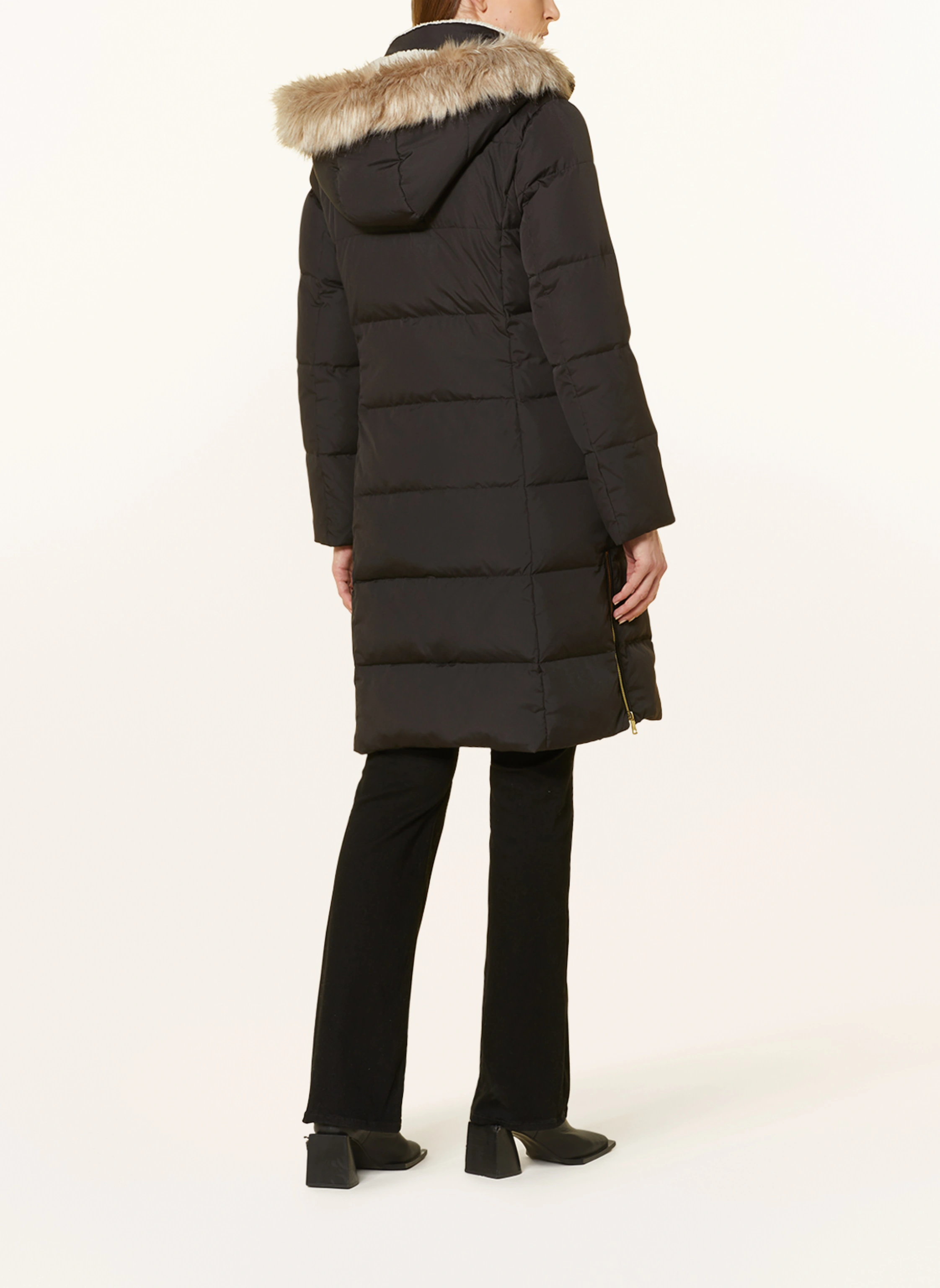 LAUREN RALPH LAUREN Steppmantel mit Kunstfell
