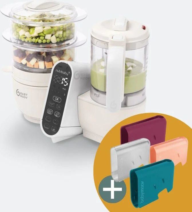 Babymoov Nutribaby Plus Mineral Beige 6 in 1 Keukenmachine A001135