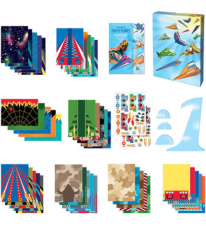 Box Candiy Kreatives Spielset - Låg 40 Papierflieger - Totally P