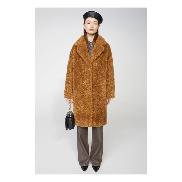 Stand Studio Manteau Anika Curly | Camel