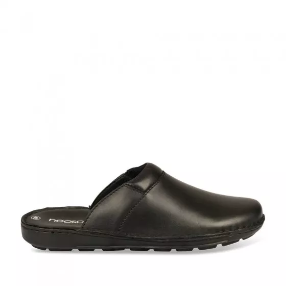 Mules NOIR NEOSOFT RELAX CUIR
