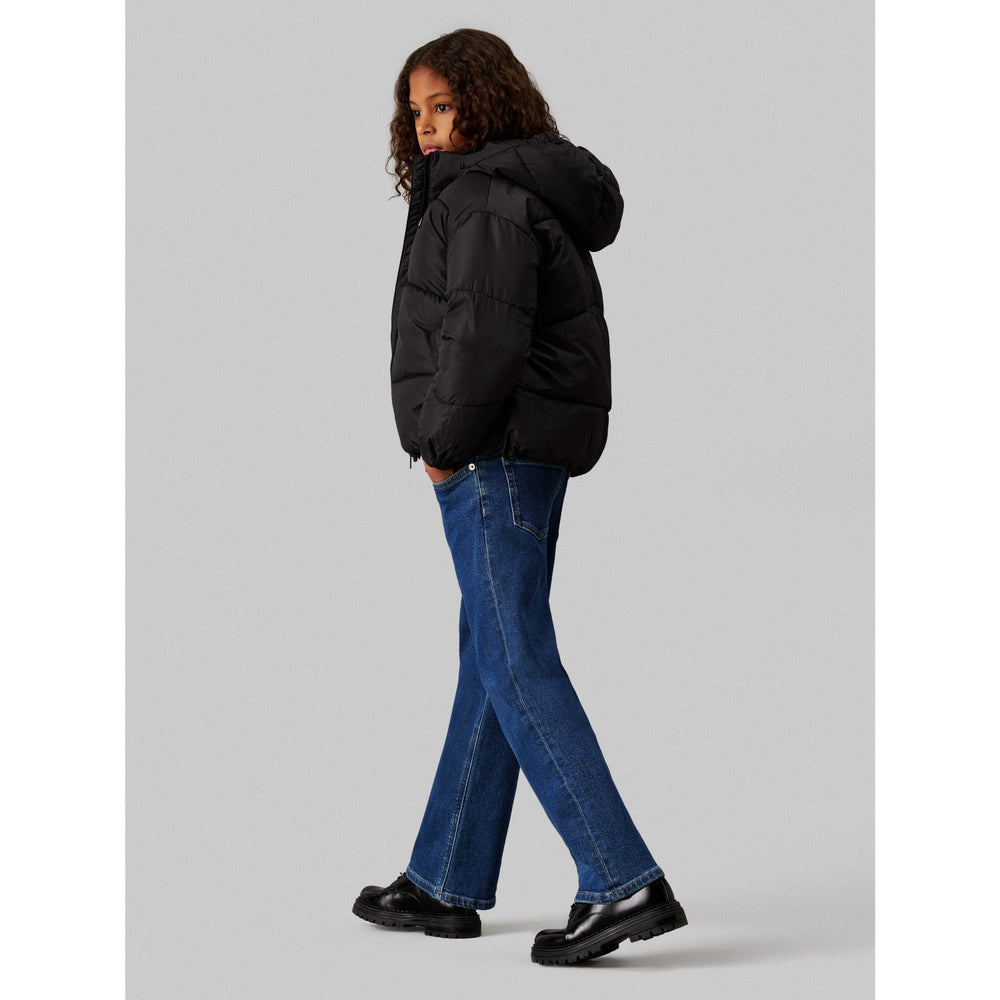 Køb Calvin Klein Ck Short Puffer jakke Ck Black