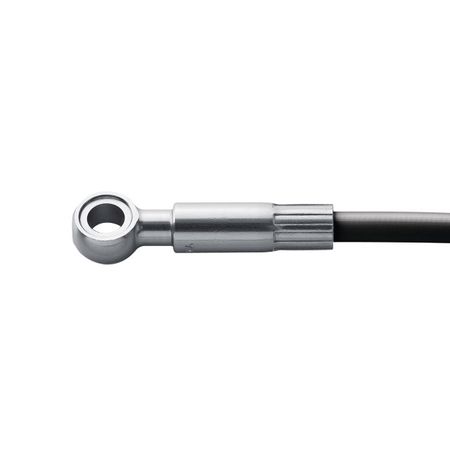 SM-BH90SBLS Bremsleitungs-Set mit langem Kühlelement für 4-Kolben-Bremsen  schwarz  1700mm