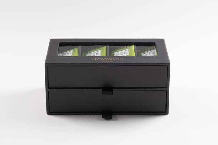 Coffret noir 24/24 de 56 sachets de thés & infusions -  DAMMANN FRÈRES