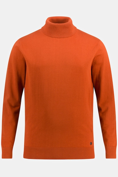 Rollkragenpullover, Feinstrick