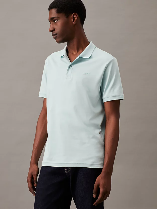 Camisa polo de corte justo