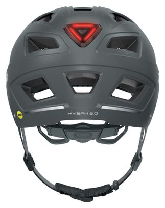 Casque Abus Hyban 2.0 MIPS Gris Titan