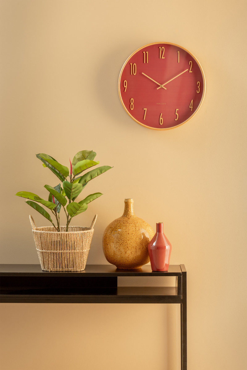 Wall Clock Gracil KA5996GR Jungle green