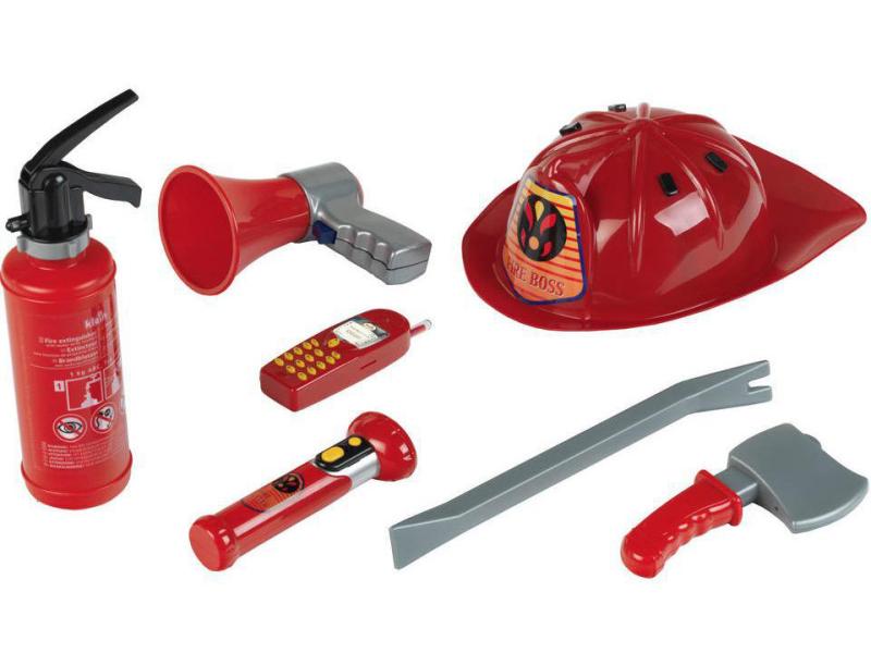 Klein-Toys Feuerwehr Set Feuerwehrset, 7-teilig