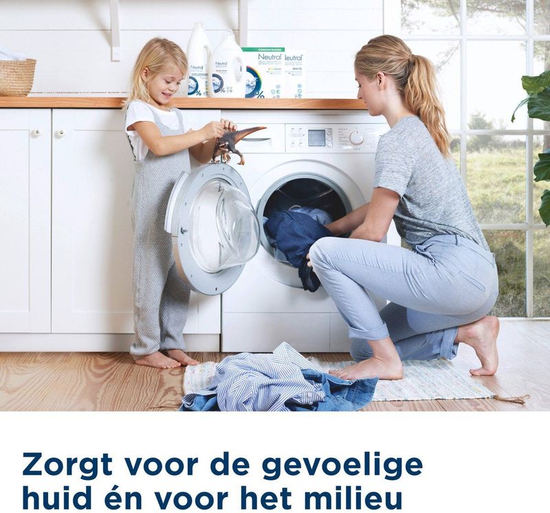 Neutral Vloeibaar Wasmiddel - Kleur - zorgt voor de gevoelige huid - 6 x 20 wasbeurten