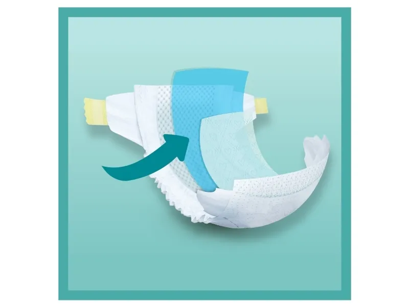 Pampers Active Baby bleer størrelse 3, 6-10 kg, 208 stk.
