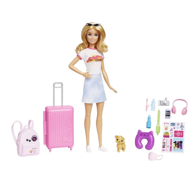 Barbie - Reise-Puppe - Blond