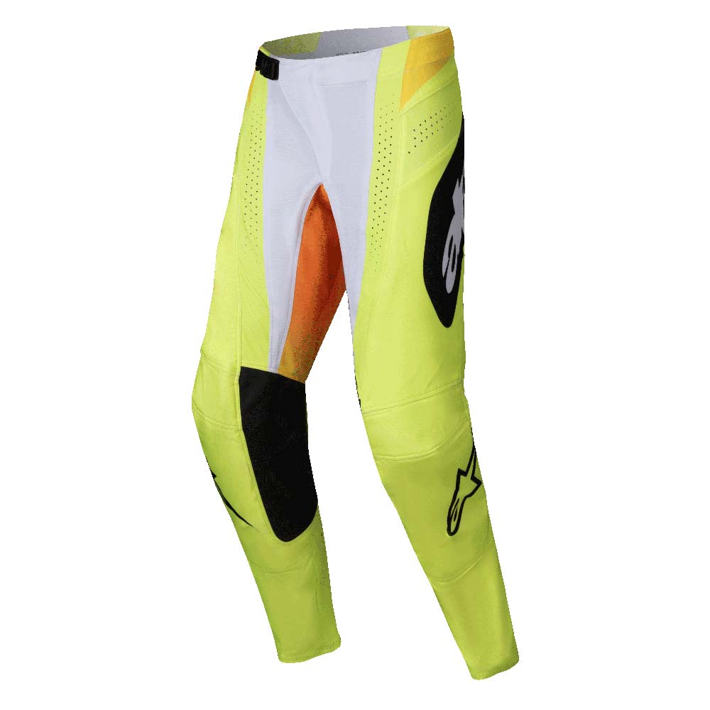 Alpinestars - Pantalon Techstar Melt Jaune / Blanc