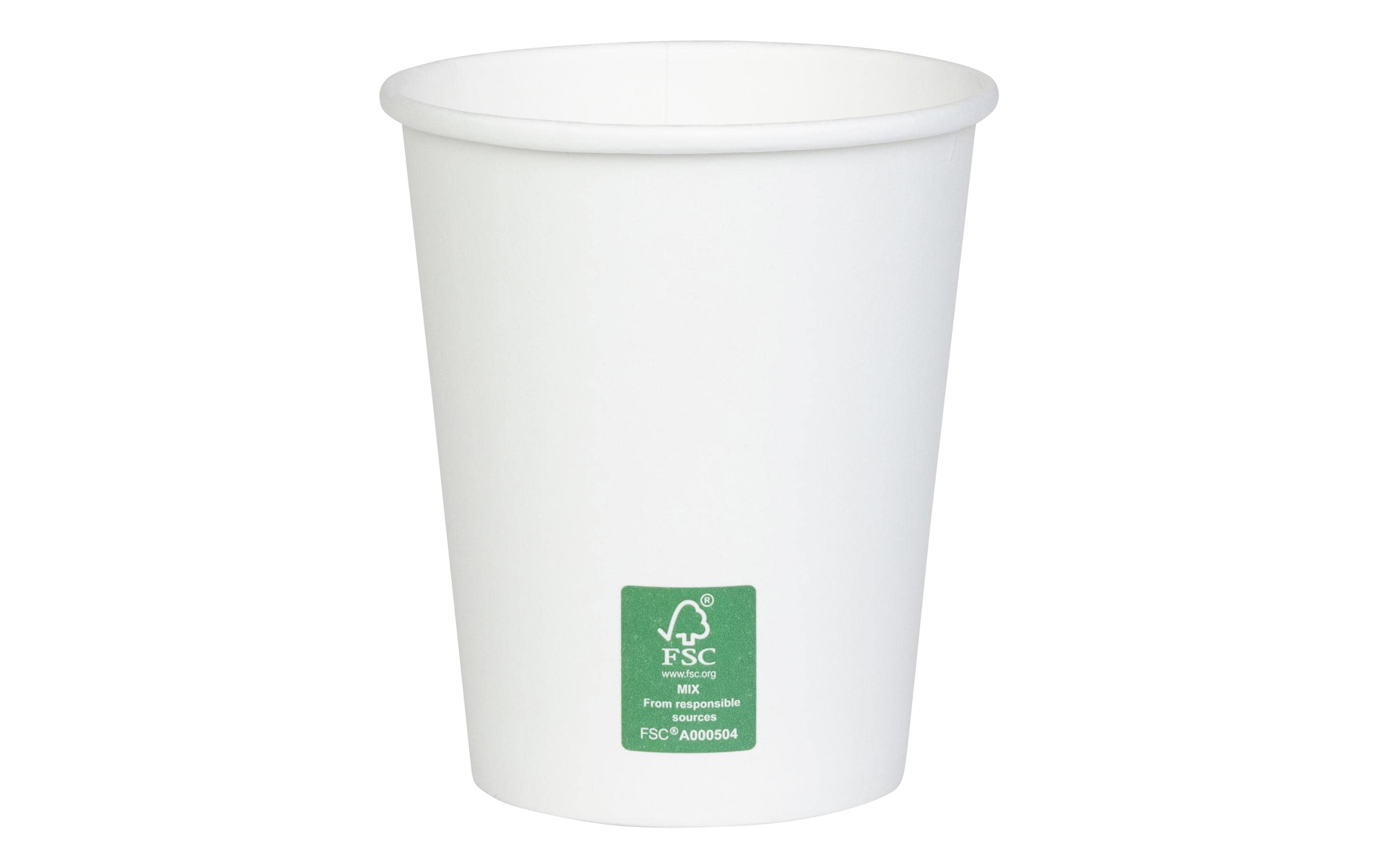 Einweg-Kaffeebecher 270 ml, 50 StückEinwandige Pappbecher