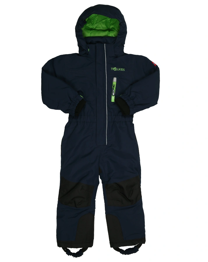 SchneeanKids ISFJORD in navy/grün
