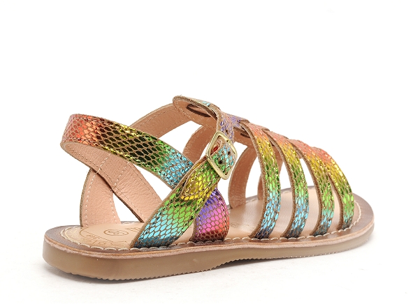 Bopy nu pieds enfant fatima multicolore
