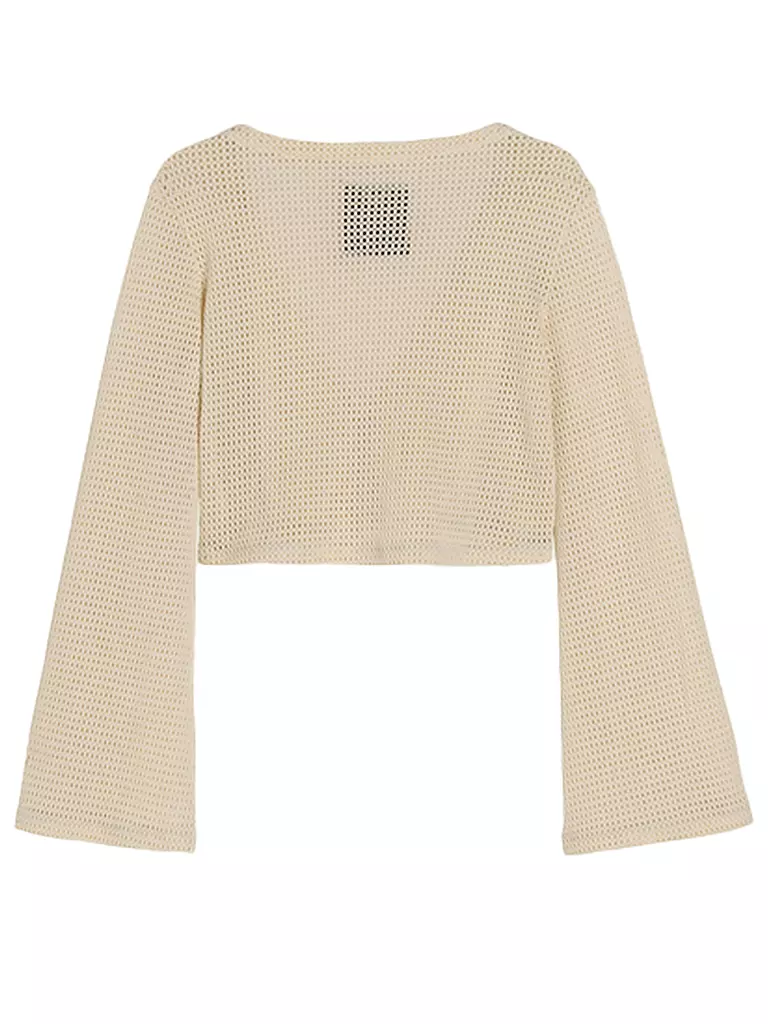 OAS Strickjacke VACAY creme