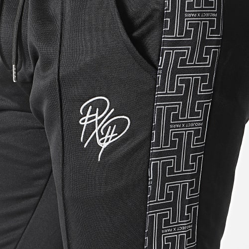 Pantalon Jogging A Bandes 2344116 Noir