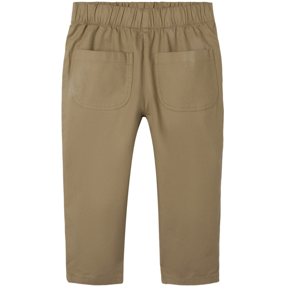Køb Lil'Atelier Petrified Oak Ben Loose Twill Thady Bukser