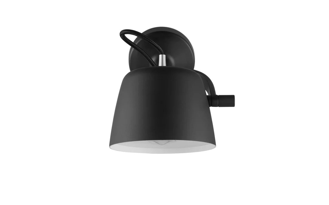 Normann Copenhagen  Tub væglampe - sort
