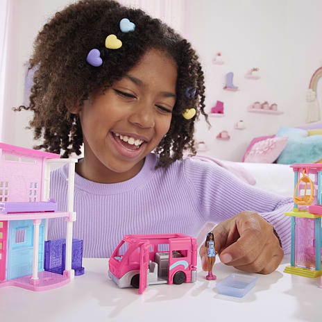 Barbie mini dukke - dreamcamper