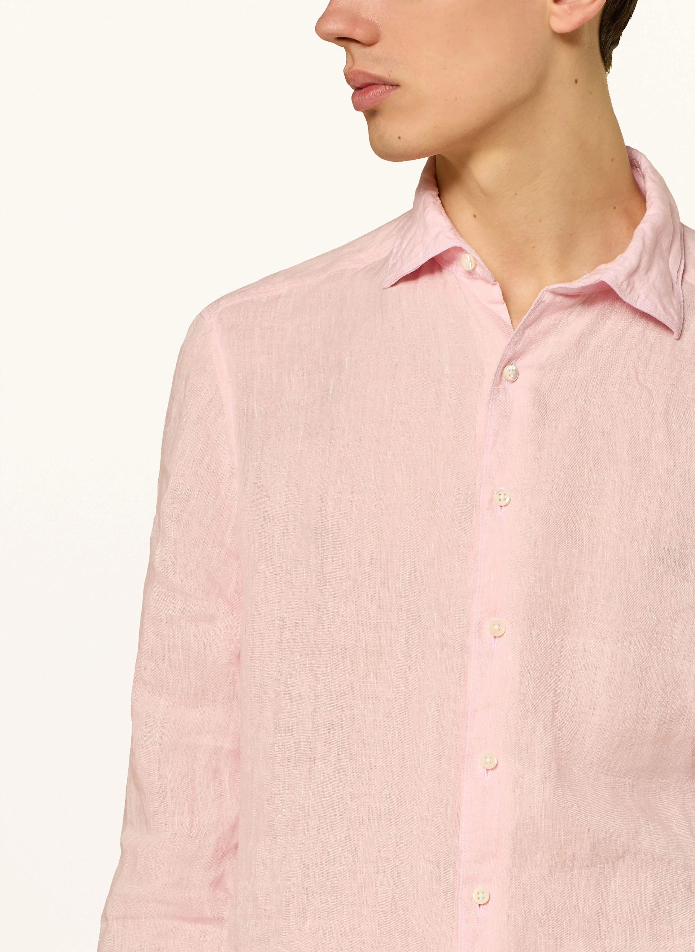 Stenströms Leinenhemd Slim Fit