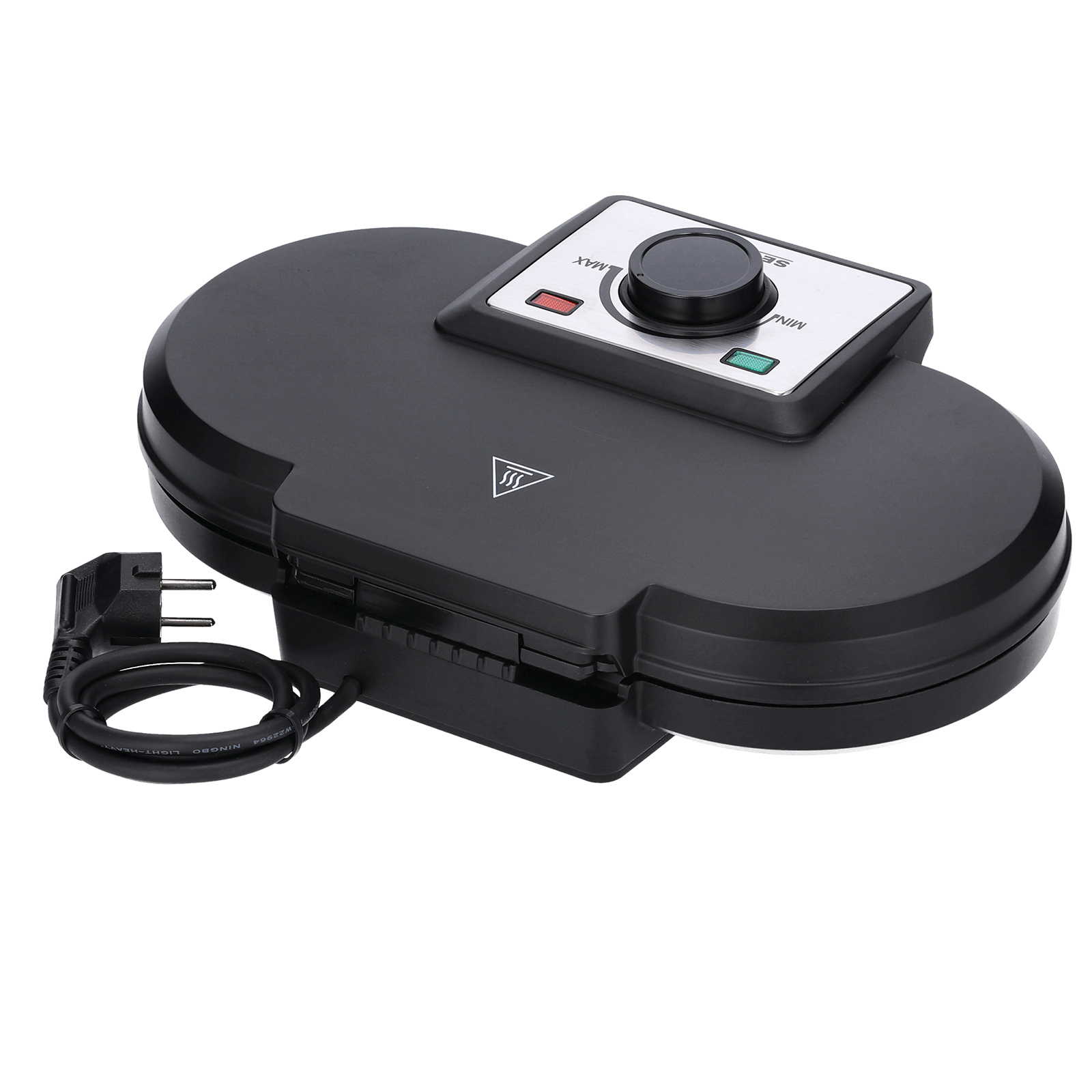 SEVERIN Doppel-Waffeleisen WA 2106 - schwarz - 1200 Watt
