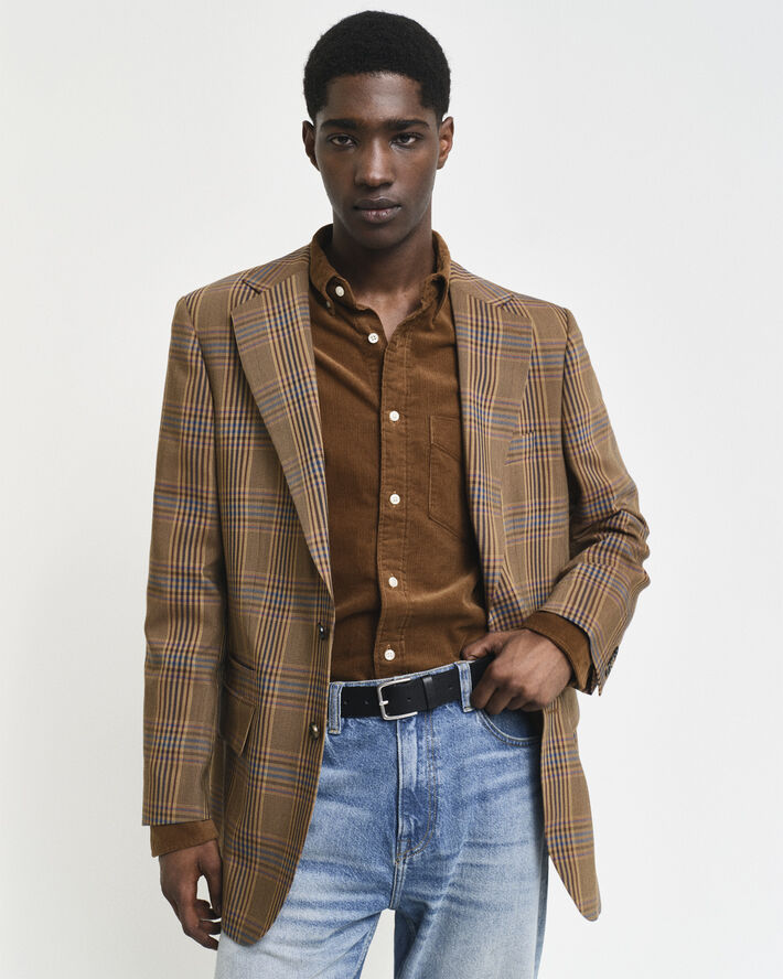 Gant REG UT CORDUROY SHIRT Cacao