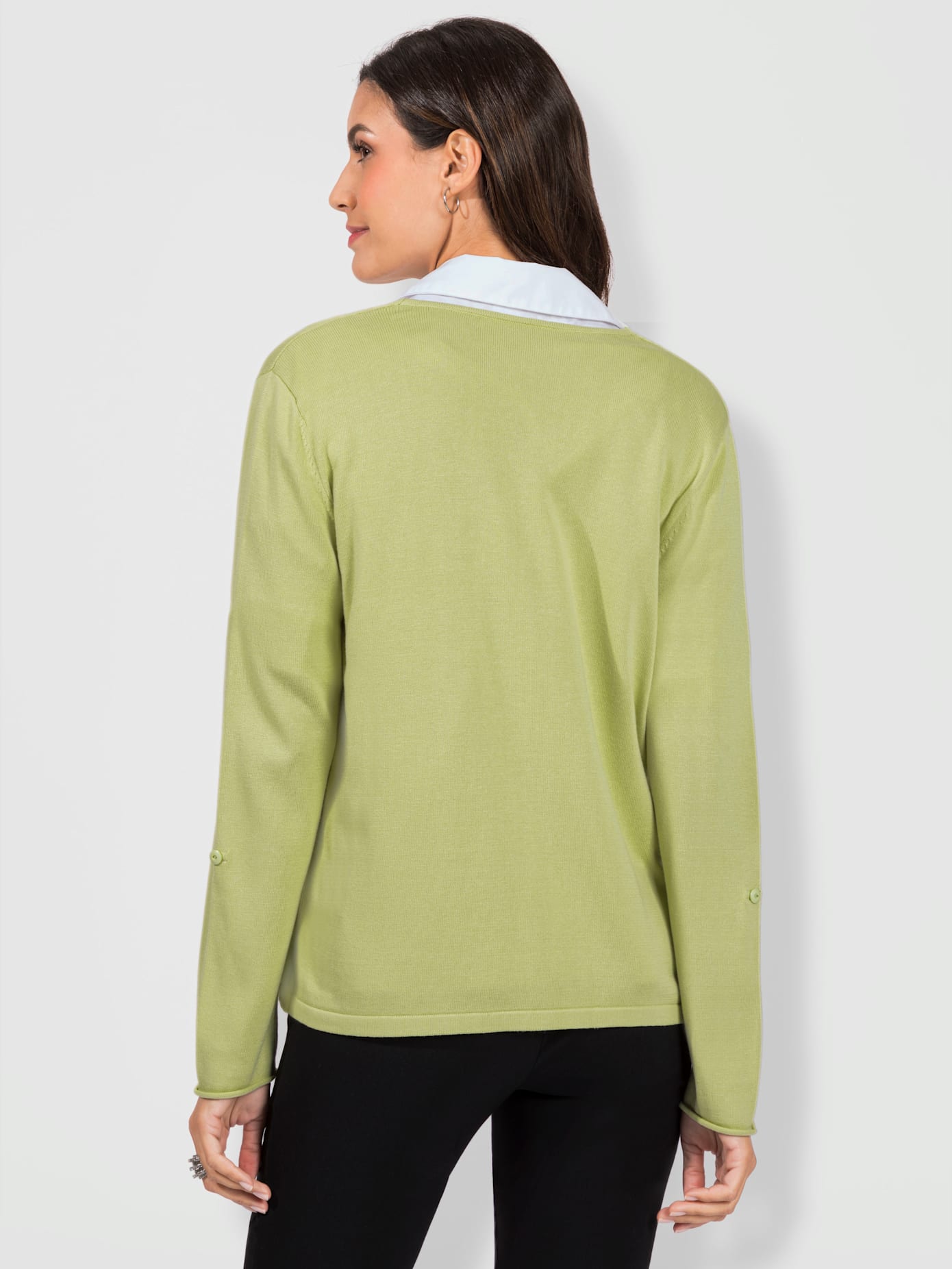 Veste en tricot fin 55% coton
