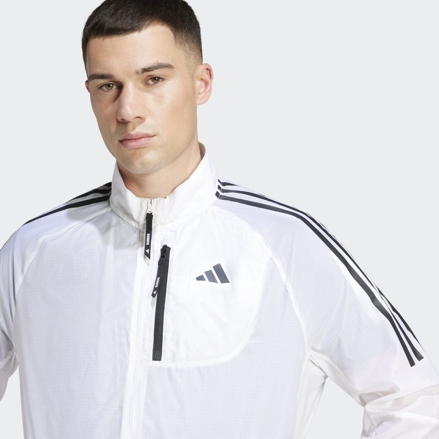 Adidas Veste repliable Own the Run 3 bandes