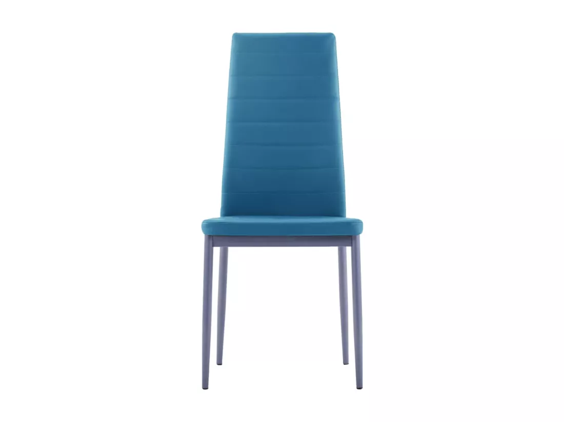 Ensemble de salle à manger 5 pcs Bleu