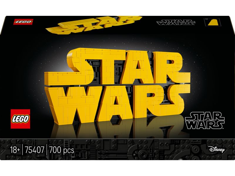 LEGO® Star Wars Logo aus Lego Steinen 75407 Bauset