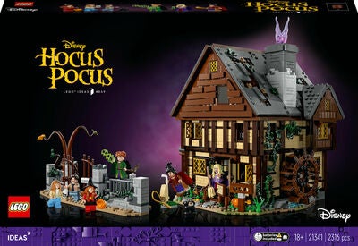 LEGO Ideas 21341 Disney Hocus Pocus: Sanderson-søstrenes hytte