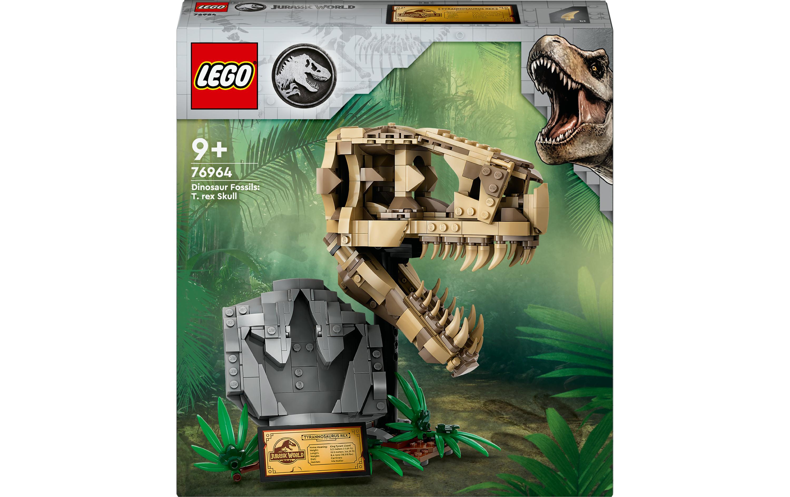 Jurassic World Dinosaurier-Fossilien: T.-rex-Kopf 76964Dinosaurier-Set